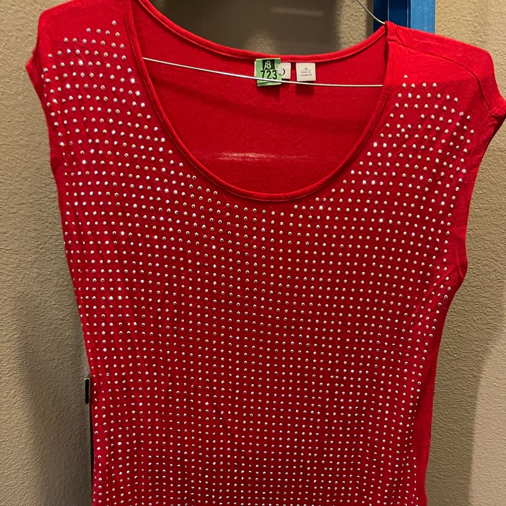 Blinged out top!